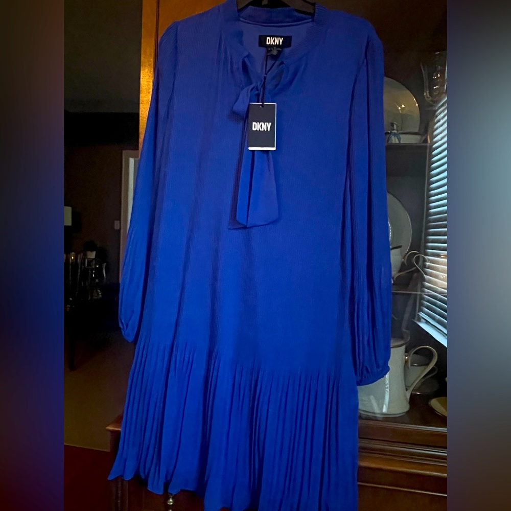 DKNY blue dress - new with tags.